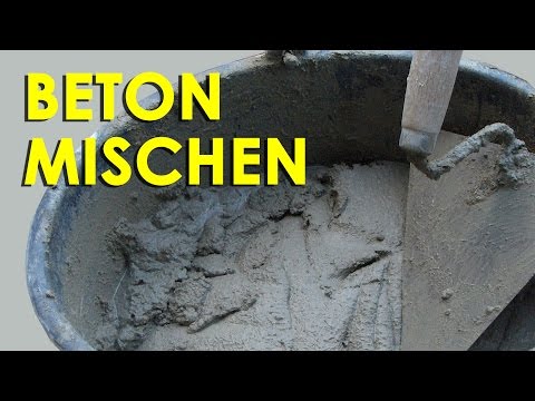 Video: Kann man Beton von Hand schleifen?