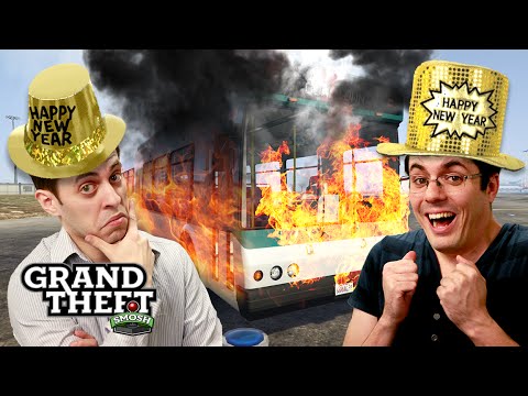 NEW YEARS DEATH BUS EXPLOSION (Grand Theft Smosh)
