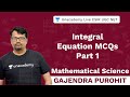 Integral Equation MCQs -1 | Mathematical Sciences | Unacademy Live - CSIR UGC NET | Gajendra Purohit