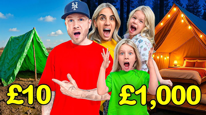 Surviving £10 VS £1000 Camping! *Bad Idea*