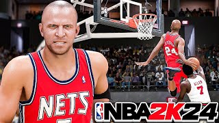 Jason Kidd \& the 2002 Nets are SLEPT ON in NBA 2K24 Play Now Online