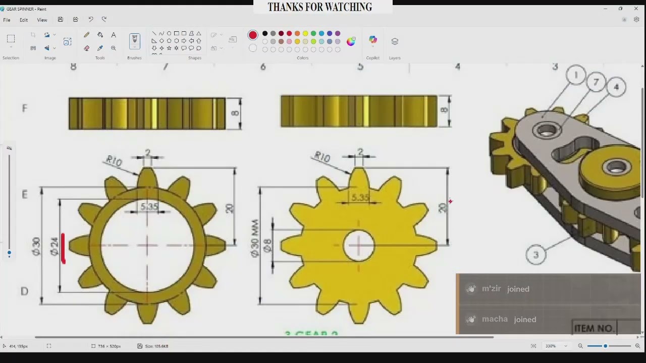 Autodesk Inventor : Circular Pattern