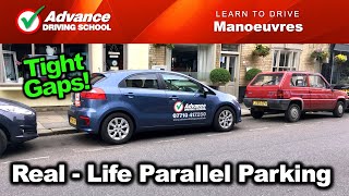 RealLife Parallel Parking  |  Learn to drive: Manoeuvres