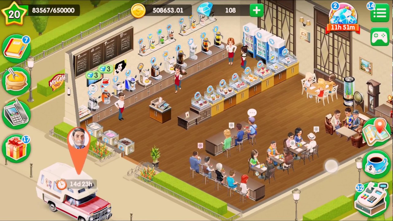 MY CAFE: New character "DIEGO the traveler" (2017.8 UPDATE)