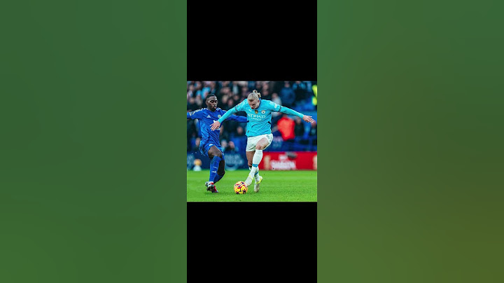 Man City 2 X 0 Leicester City  Gol de Savinho e de Haaland