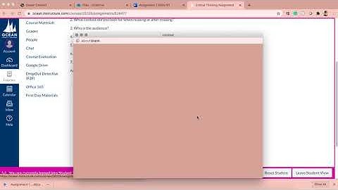 How to Use One Drive and Upload Assignments