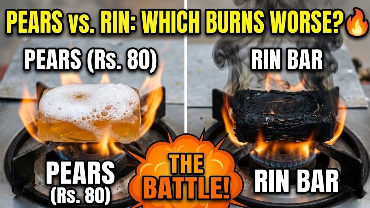 I Burned 5 Types of Soap – The Results Were Shocking! 🔥 Please Subscribe and like