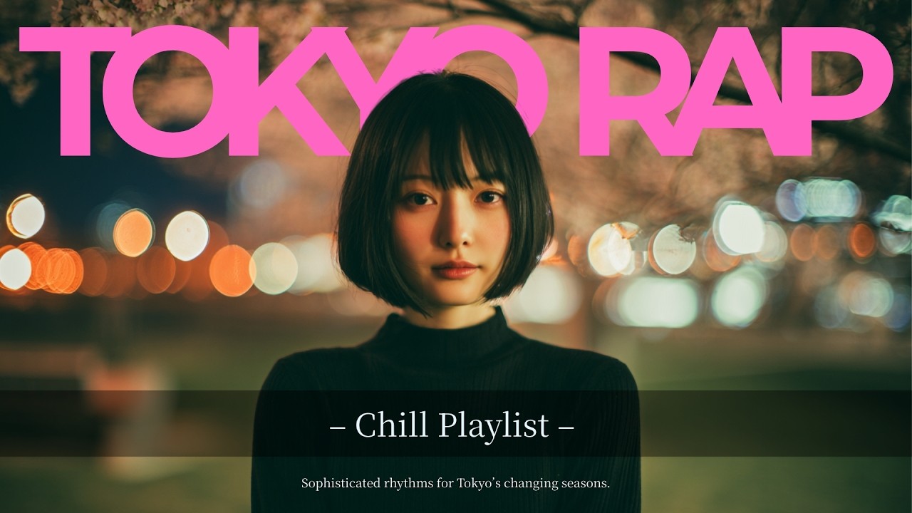 Tokyo Chill Rap | Neo-Soul Night Mix🌙 | 『Feel the quiet pulse of spring in the Tokyo night.』