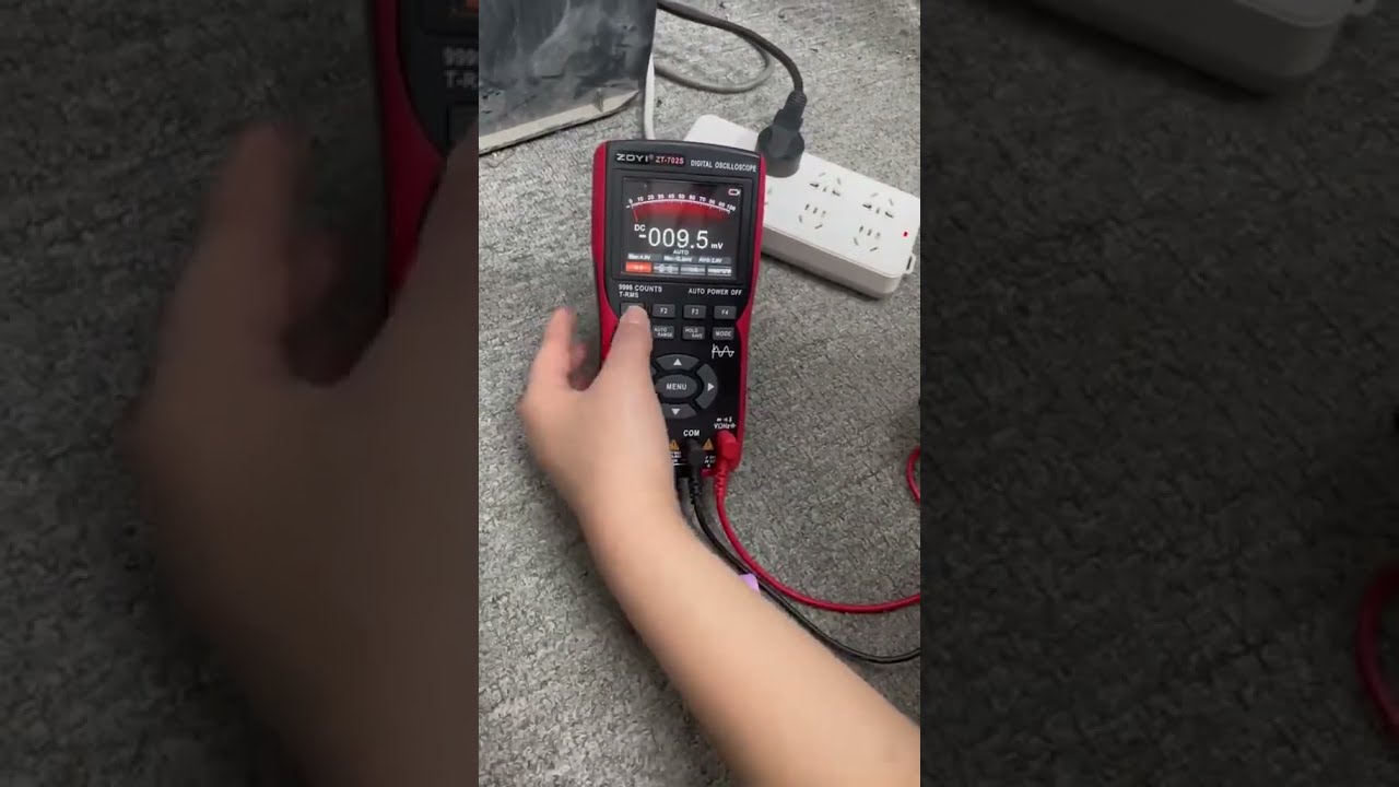 2 In 1 Handheld Digital Automotive Oscilloscope Multimeter Voltage Current Test F