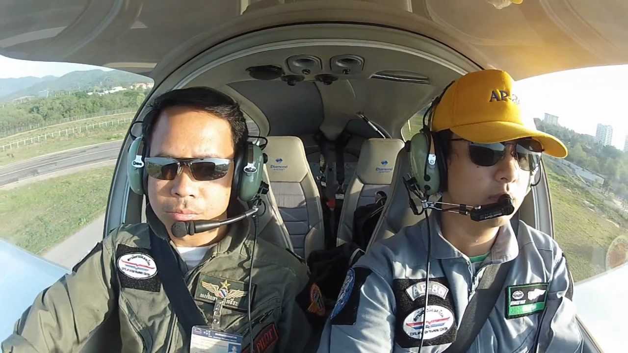 เส้นทางบิน หัวหิน ประจวบ หัวหิน ด้วยเครื่องบินแบบ DA 40 Huahin Prajuab
