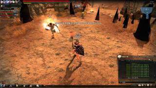 Vindictus]Mabinogi Heroes- Hero Larken, Hammer Fiona