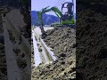 バックホウで法面整形#shorts