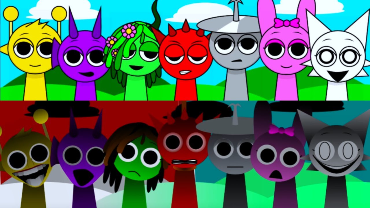 Sprunki Massacre   WHAT Is Hiding in Phase 2👹😱 Amazing Horror Mod 👻🖤