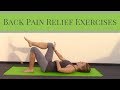 Back Pain Relief Exercises - Home Workout for Back Strengthening