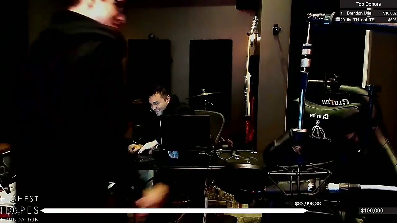 Brendon and Jake doing the crab dance (November 15, 2019)