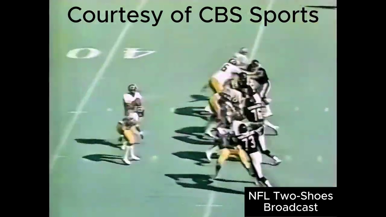 1976 Redskins at Bears RARE CBS Broadcast Clips HD