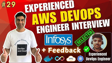 Excellent AWS DevOps Engineer Interview with Feedback | Infosys | Cloud | CICD | Cost Optimizations