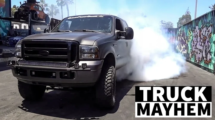 Truck Hucks, Slides, Crashes and Sitters at Hoonigan