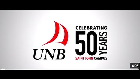 UNB Saint John - 50 Years