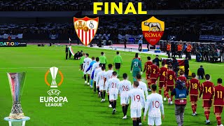 SEVILLA vs ROMA | Final UEFA Europa League 2023 | Full Match HD - Penalty Shootout | PES Gameplay