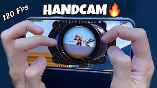 Best HANDCAM 120 Fps 😱| 5 Finger + gyroscope İphone 15 Pro🔥Pubg mobile