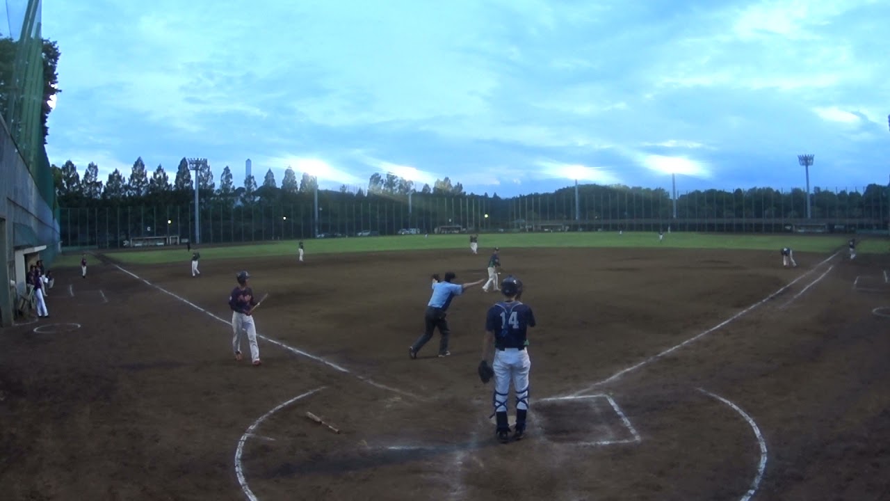 グリーンモンスターズ Vs 三鷹practice 6回裏 21 6 13 Youtube