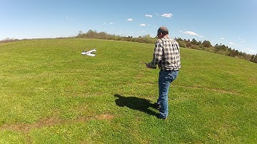Gregs Fun Cub First Flight in 2 years and Instant CRASH High WIND
