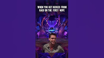 als je bij de eerste wipe uit een raid wordt getrapt #wow #worldofwarcraft #warcraft