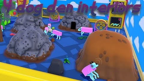 4 DOG DEN INTERIORS in WOBBLEDOGS