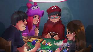 RIVERSGG JUEGA JUEGOS DE MESA CON EL MARIANA, ALDO GEO, CRYSTAL MOLLY Y FILISGG