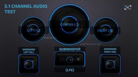 5.1 Channel Audio Test