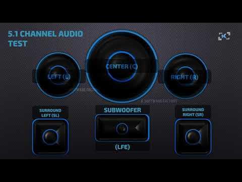5.1 Channel Audio Test - YouTube