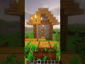 Destroying Village House in Minecraft 😱 (Thick Of It) #minecraft #shorts
