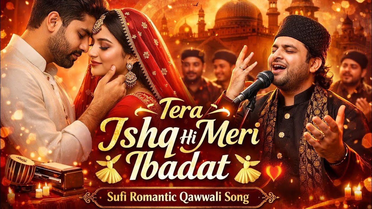 Tera Ishq Hi Meri Ibadat | Romantic Sufi Qawwali | Heart Touching Love Song
