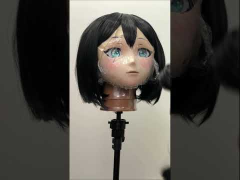 Kigurumi Mask Making Digest Twin Tailed Doll Mask With Glasses Anime コスプレ マスク 着ぐるみ Cosplay