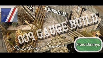 Building a OO9 Model Railway Episode 11: Modelling Gardens