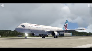 Trying out the new Airbus A321 in Aerofly FS 4 Newest Beta Update (Take off preview)