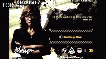#Blacklist7RIVAL CHALLENGE Need For Speed: Most Wanted (2005) - Rival Challenge - Kaze (#7) | #ToErA