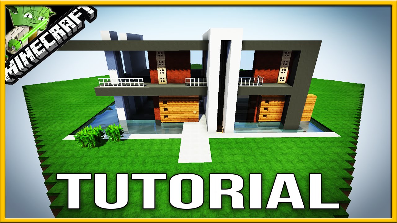 Simple Modern House Minecraft minecraft modern house tutorial - blockblock | best simple Simple Modern House Minecraft minecraft modern house tutorial - blockblock | best simple