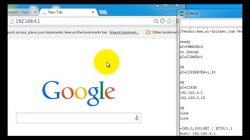 ESP8266: AT COMMAND với WEBSERVER trên ARDUNIO IDE