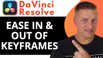 How to Ease in and out of Keyframes in DaVinci Resolve | Davinci Resolve Tutorial 2025