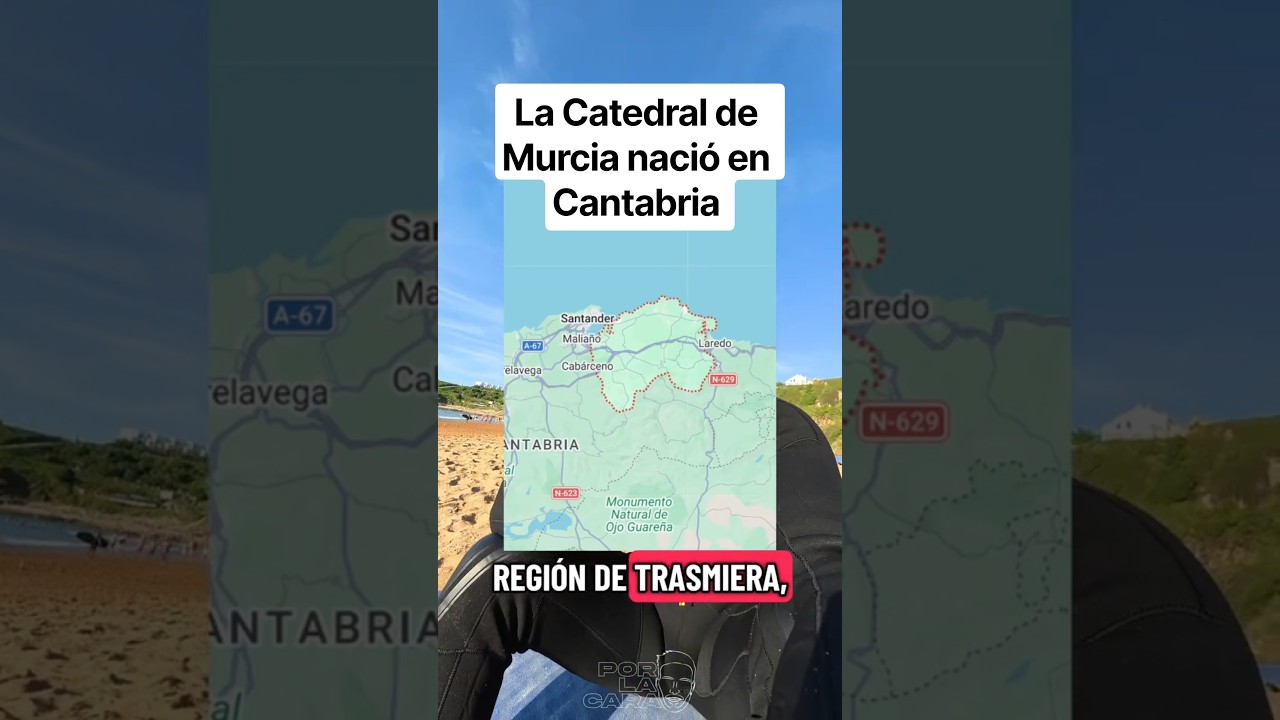 La catedral de #murcia nació en Cantabria