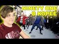 NINETY ONE В КОРЕЕ | NINETY ONE ZAQ и его ПРЕСС ПРИ ТАНЦЕ В КОРЕЕ ПОЛНОЕ ВИДЕО Реакция | Q-POP 91