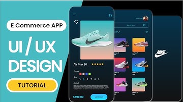 E Commerce App UI UX Design  With Complete Prototype In Adobe XD | UI UX Design Tutorial .