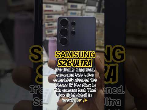 Samsung S26ultra just kill the iPhone 17 pro max?🫪#samsungs26ultra #ahorts #viral #trend #tech