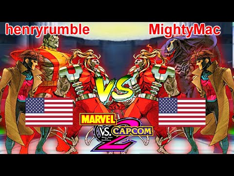 Marvel vs Capcom 2: New Age of Heroes - henryrumble vs MightyMac