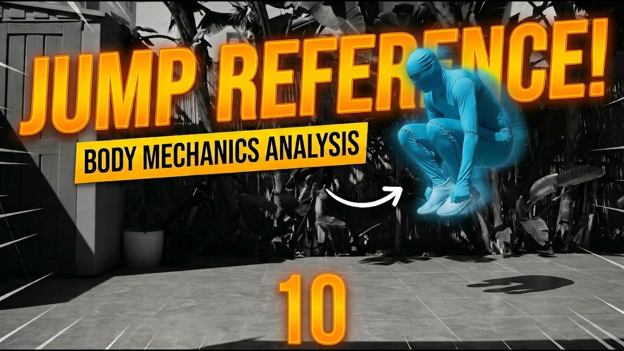 Jump #10 Energetic reference study breakdown for animation and ...