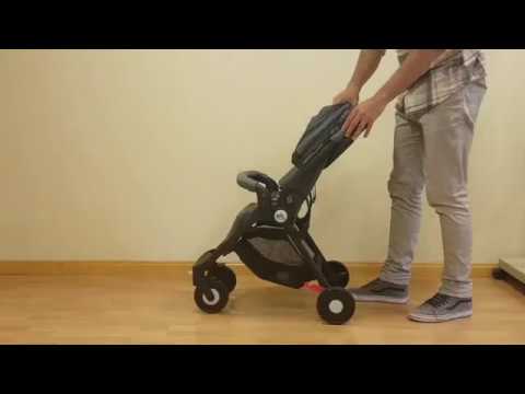 pasajero incondicional masa How to open and close the NIK pushchair by Bebédue - YouTube