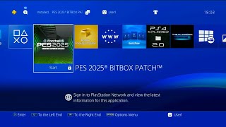 PES 2025 PS4 BITBOX PATCH | REVISI 1 WINTER EDITION