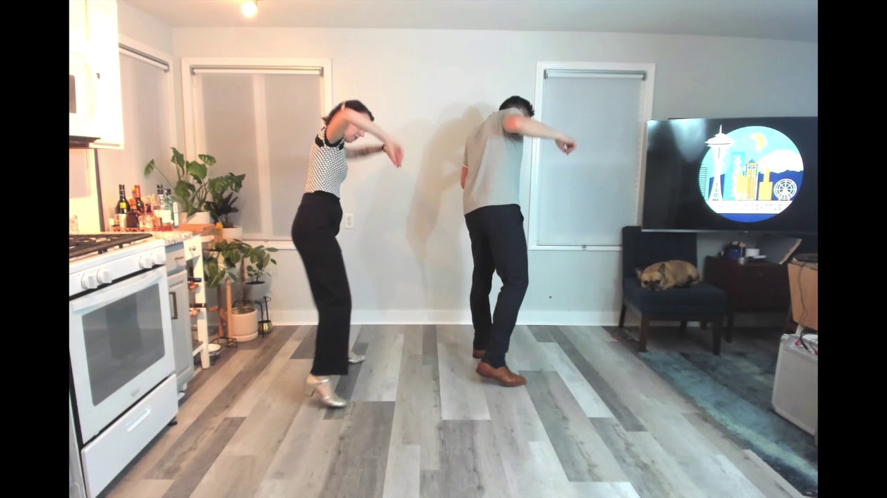 Swing It Seattle - Solo Jazz "The Ugly Duckling" - Katie & Mark Kihara